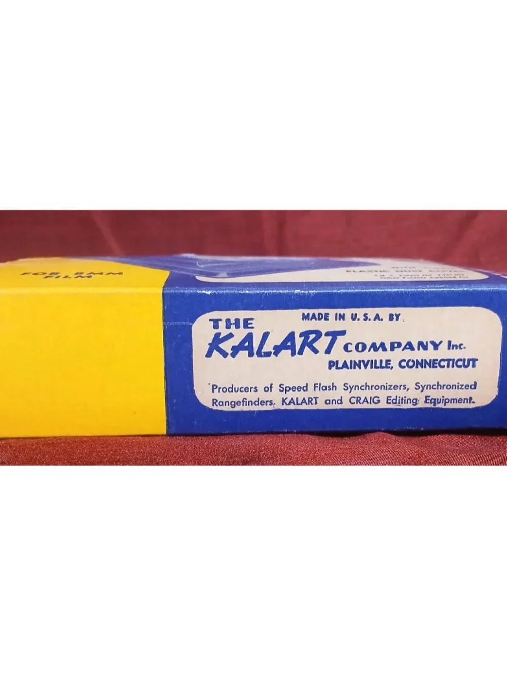 Vintage Kalart Custom 8 Splicer For 8mm Film 201 D